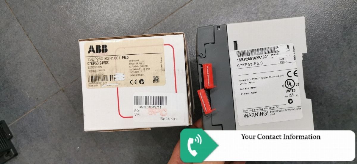 PLC HMI مدل 07KP53 1SBP260162R1001 برند ABB