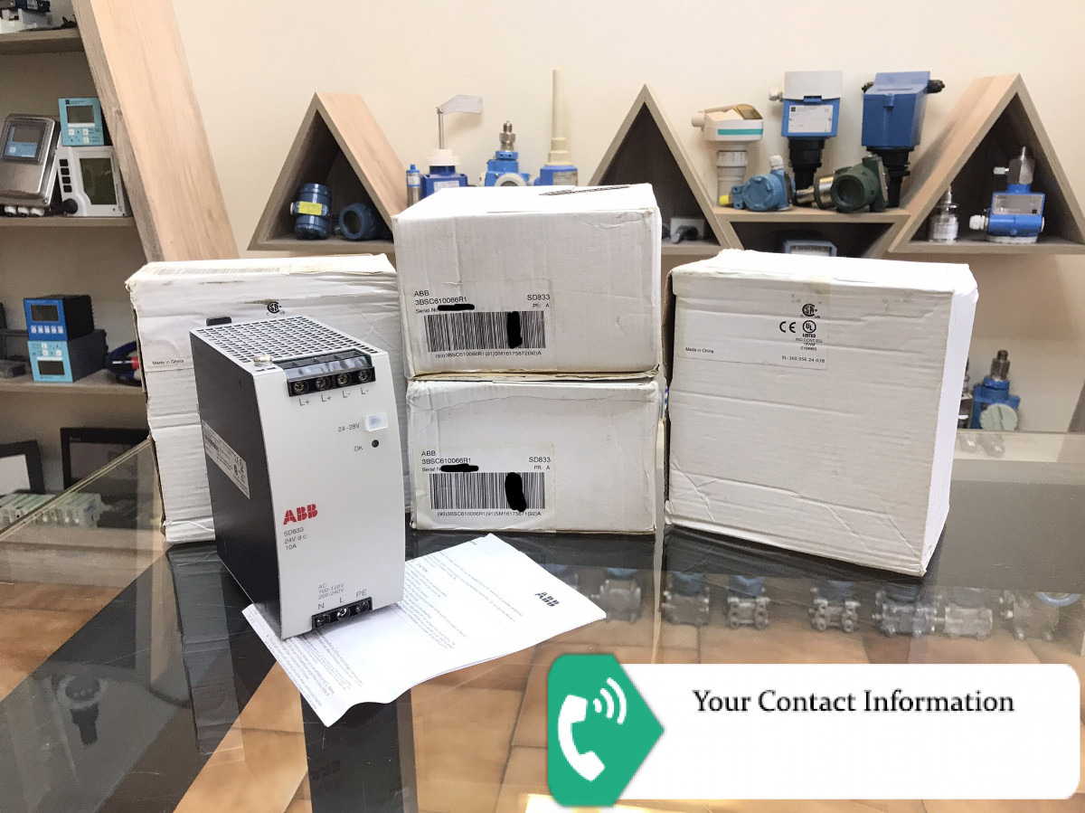 PLC HMI مدل SD833 برند ABB