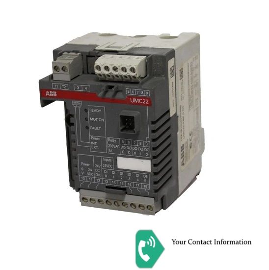 PLC HMI مدل UMC22/1SAJ510000R0400 برند ABB