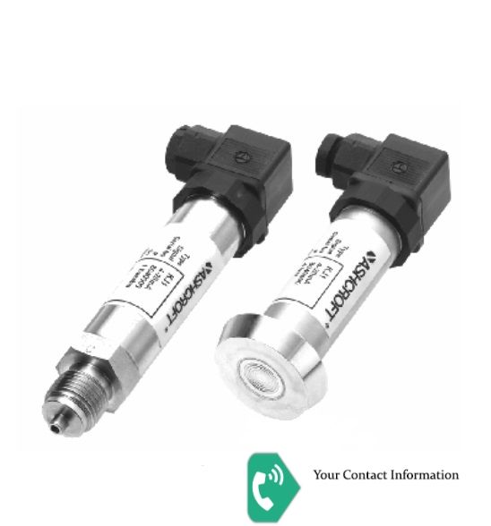 ترانسمیتر فشار مدل KJ1 برند ASHCROFT