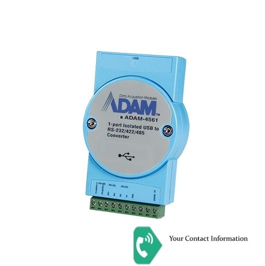 کارت داده برداری DAQ مدل ADAM-4561  برند Advantech