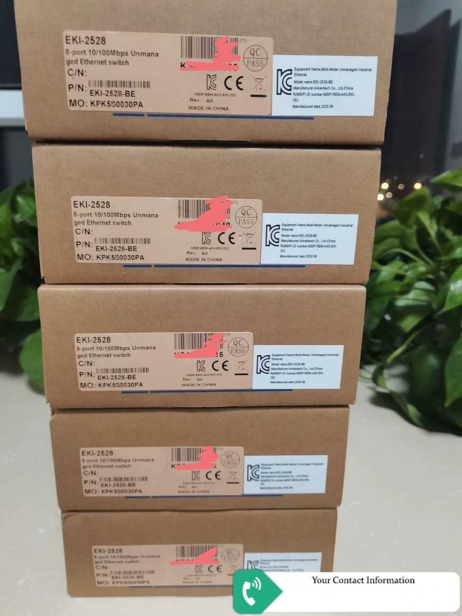 مبدل صنعتی مدل EKI-2528 برند Advantech