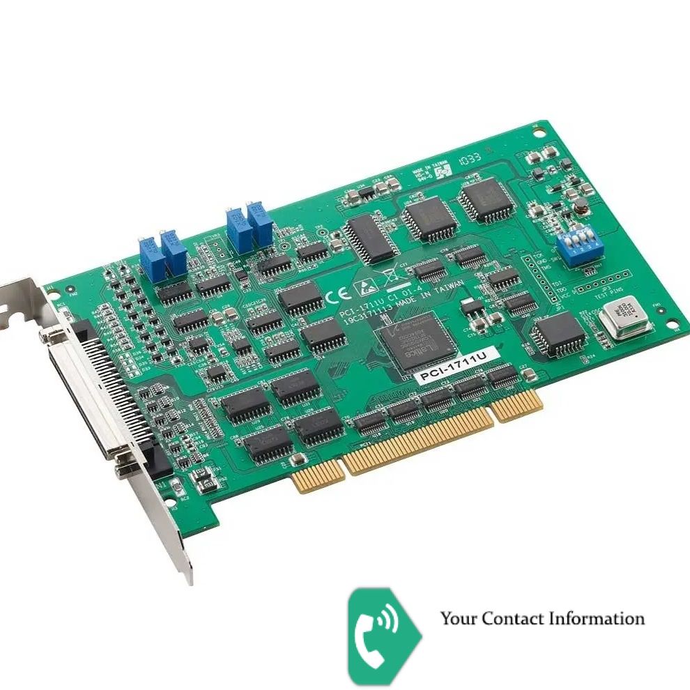 کارت داده برداری DAQ مدل PCI-1711U برند Advantech