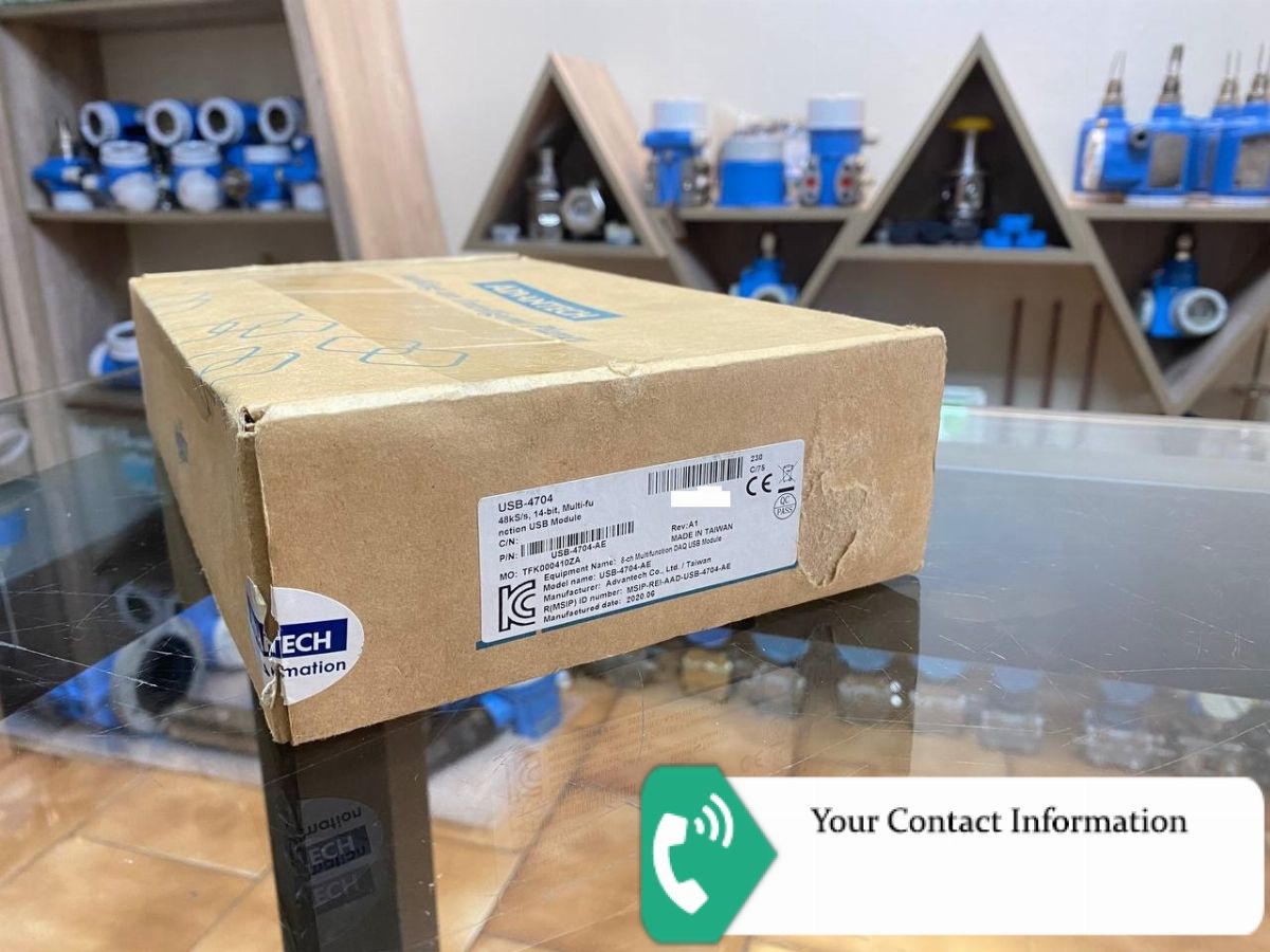 کارت داده برداری DAQ مدل USB-4704-AE برند Advantech