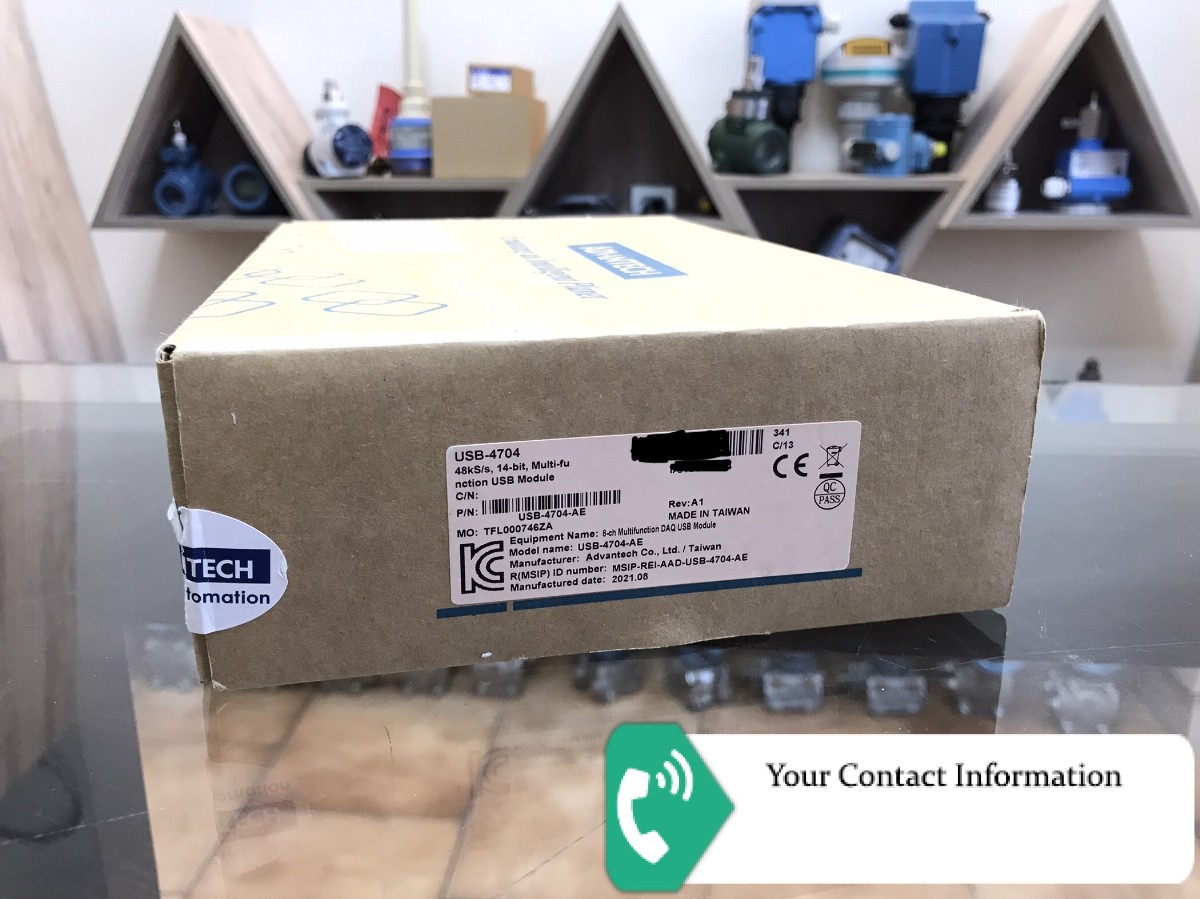 کارت داده برداری DAQ مدل USB-4704 برند Advantech