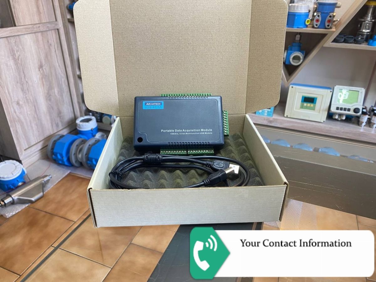 کارت داده برداری DAQ مدل USB-4711A-BE برند Advantech