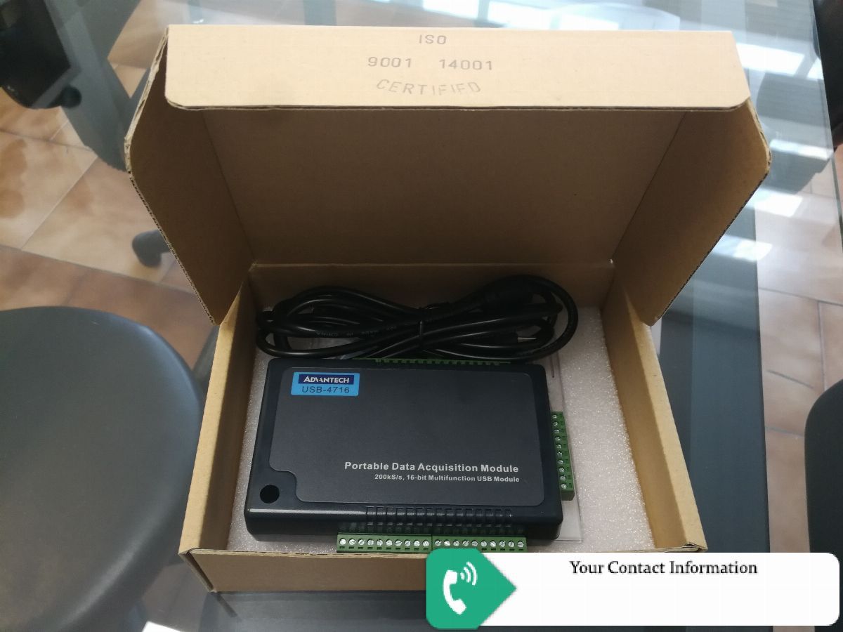 کارت داده برداری DAQ مدل USB-4716 برند Advantech