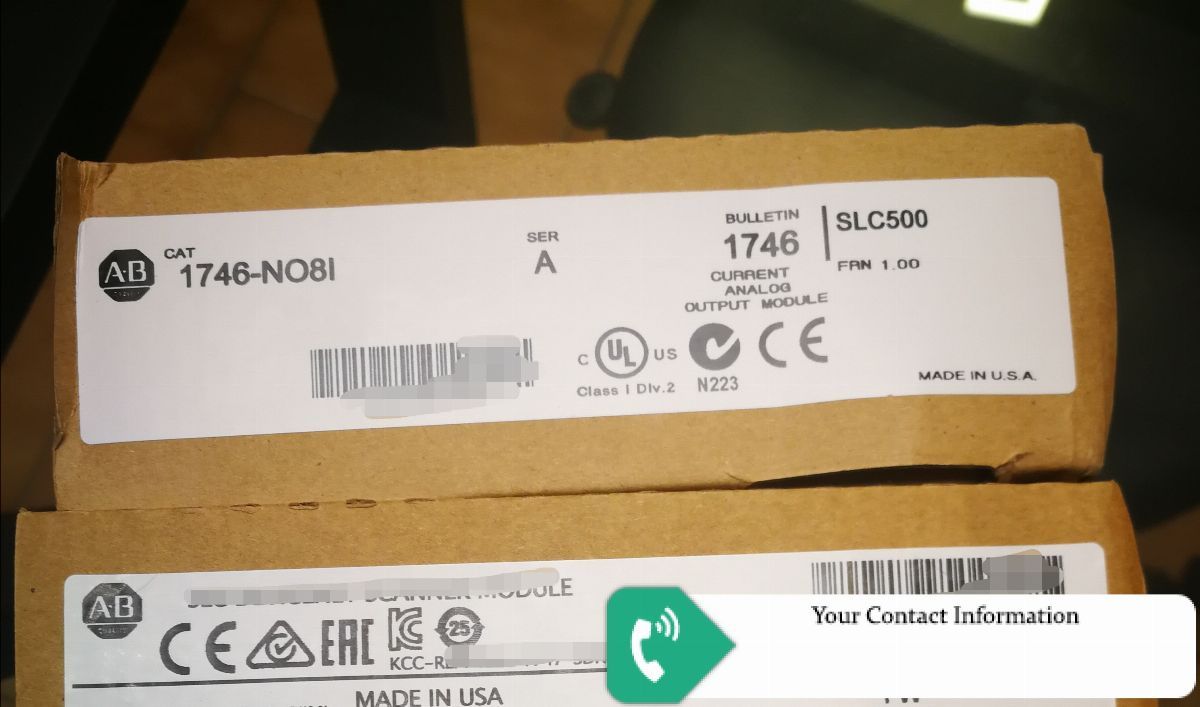 PLC HMI مدل 1746-NO8I برند Allen Bradley