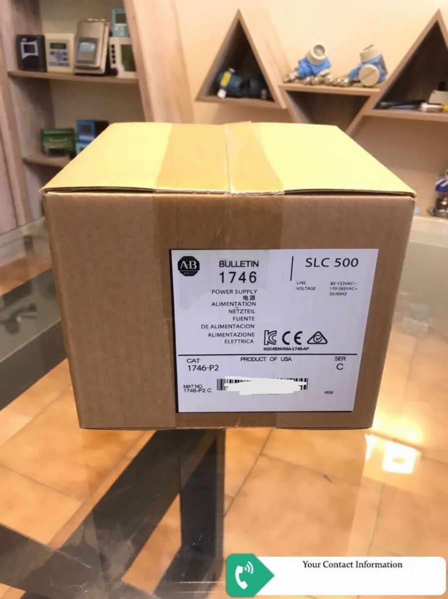 PLC HMI مدل 1746-P2 برند Allen Bradley