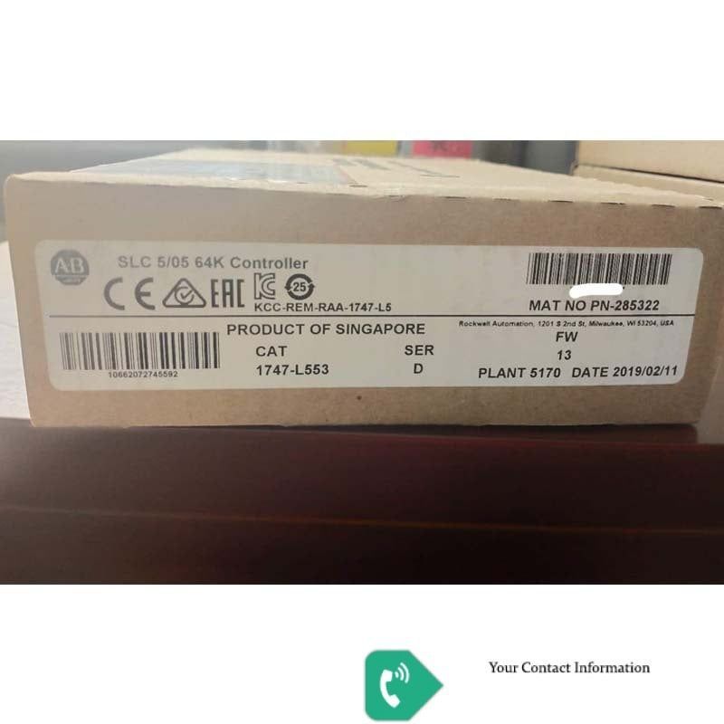 PLC HMI مدل 1747-L553 برند Allen Bradley