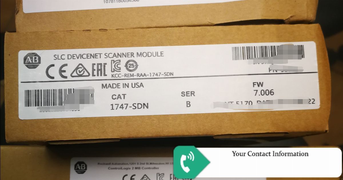 PLC HMI مدل 1747-SDN برند Allen Bradley