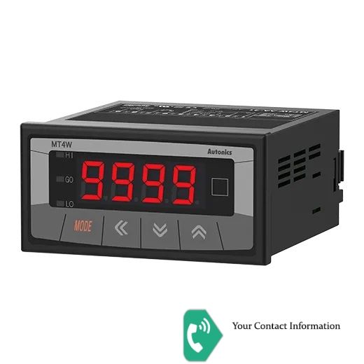 PLC HMI مدل MT4W-AV-48 برند Autonics