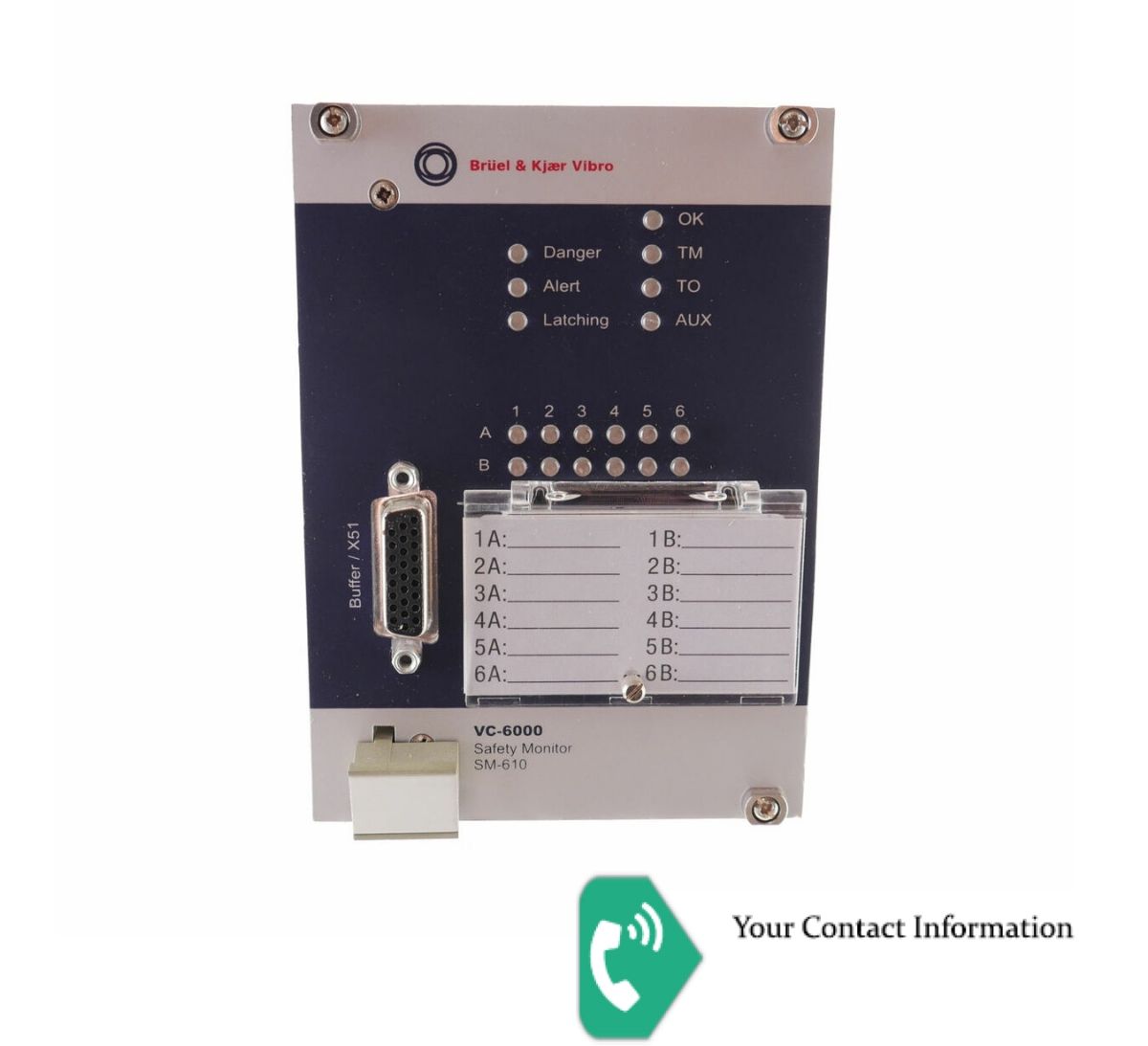 PLC HMI مدل VC6000 SM-610 برند B&K