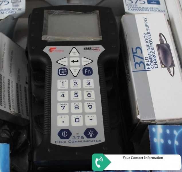 تجهیزات کالیبراسیون و پرتابل مدل HART 375 برند Emerson 