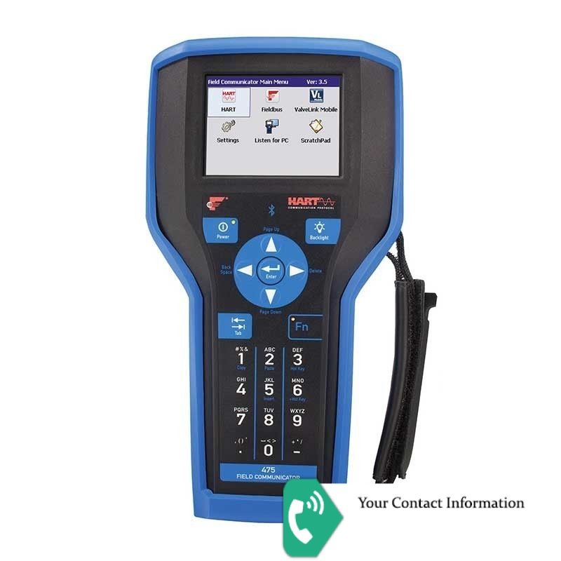 تجهیزات کالیبراسیون و پرتابل مدل Hart 475  برند Emerson 