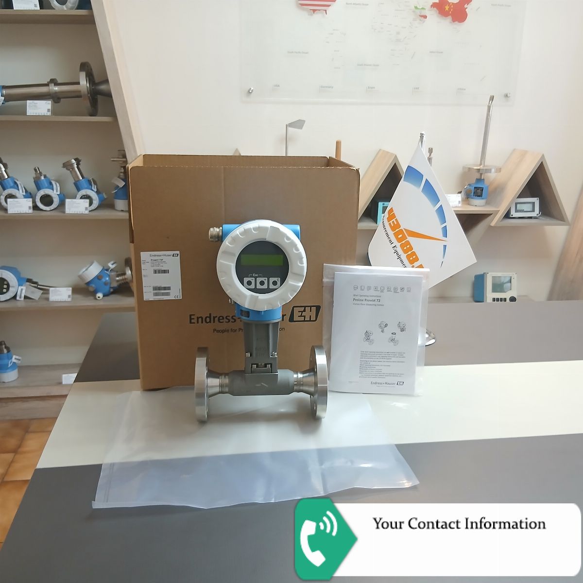 فلومتر مدل <bdi>72F25-SKOAA1AAC4AW</bdi> برند <bdi>Endress+Hauser</bdi>