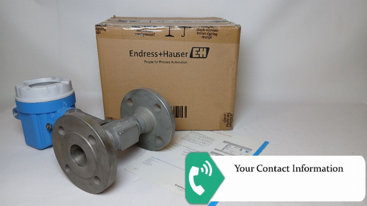 فلومتر مدل 73F80-SE4AA12AA4AW برند Endress+Hauser