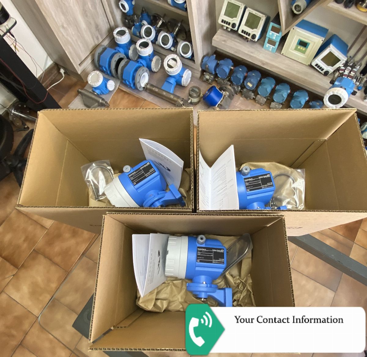 فلومتر مدل 91WA1-AA3B00ACA4AA برند Endress+Hauser