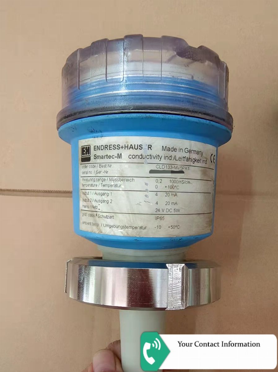 آنالایزر PH ORP Conductivity DO مدل CLD133-MV5PK1 برند Endress+Hauser