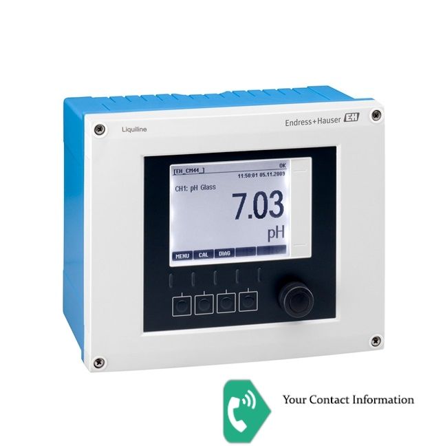 آنالایزر PH ORP Conductivity DO مدل CM442-AAM1A2F060A برند Endress+Hauser