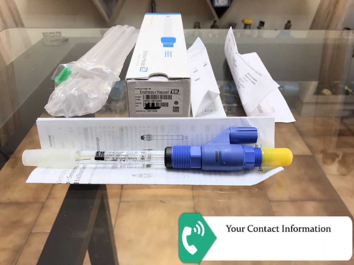آنالایزر PH ORP Conductivity DO مدل CPS41-2BC2ESS e+h برند Endress+Hauser