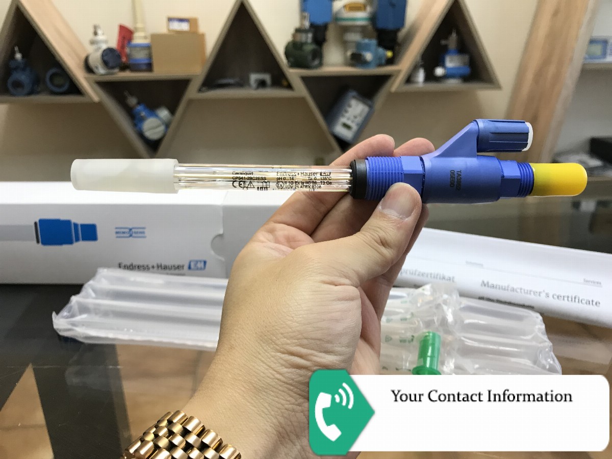 آنالایزر PH ORP Conductivity DO مدل CPS41-2BC2ESS برند Endress+Hauser
