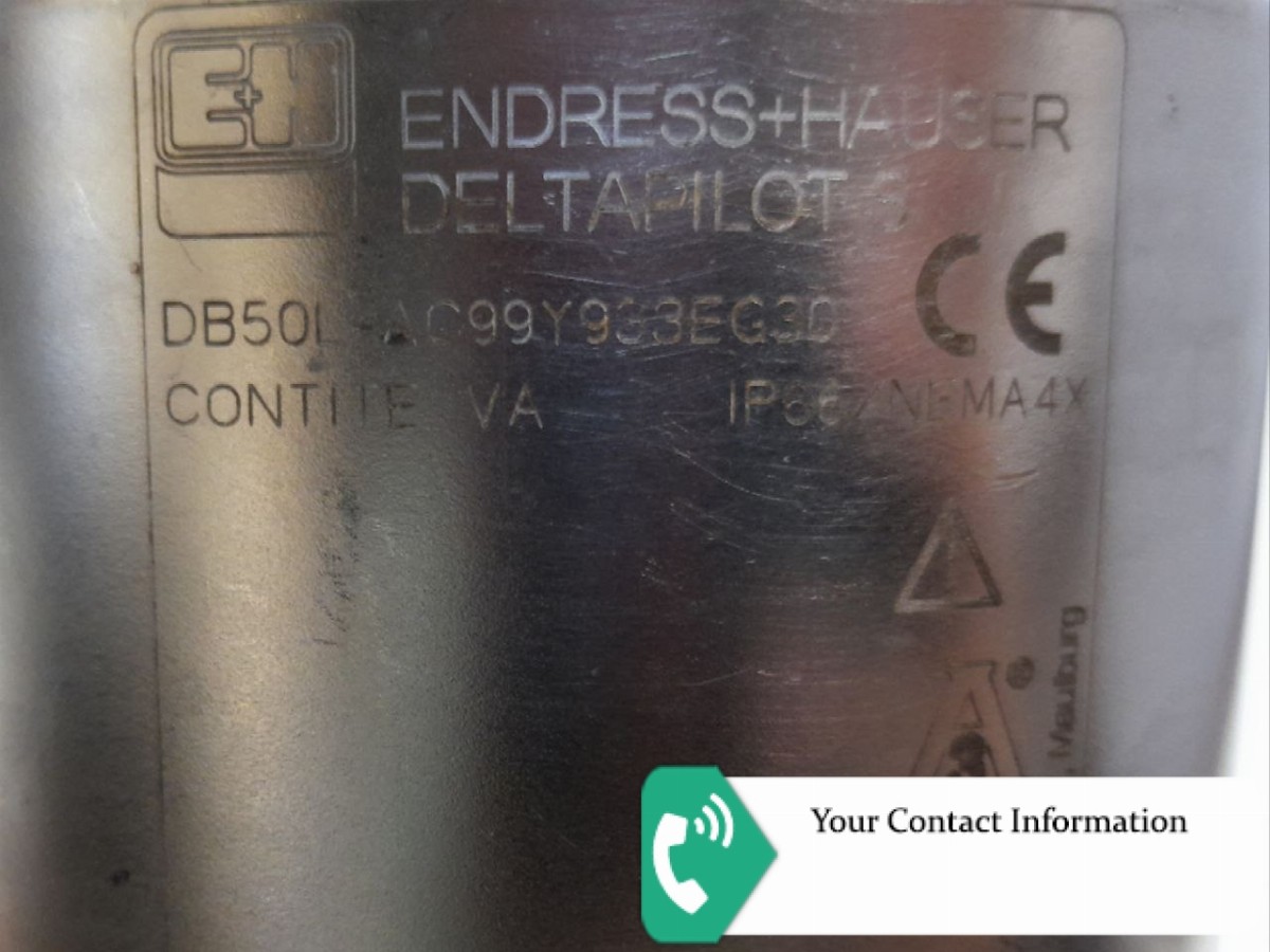 ترانسمیتر فشار مدل DB50L-AC99Y933EG30 برند Endress+Hauser