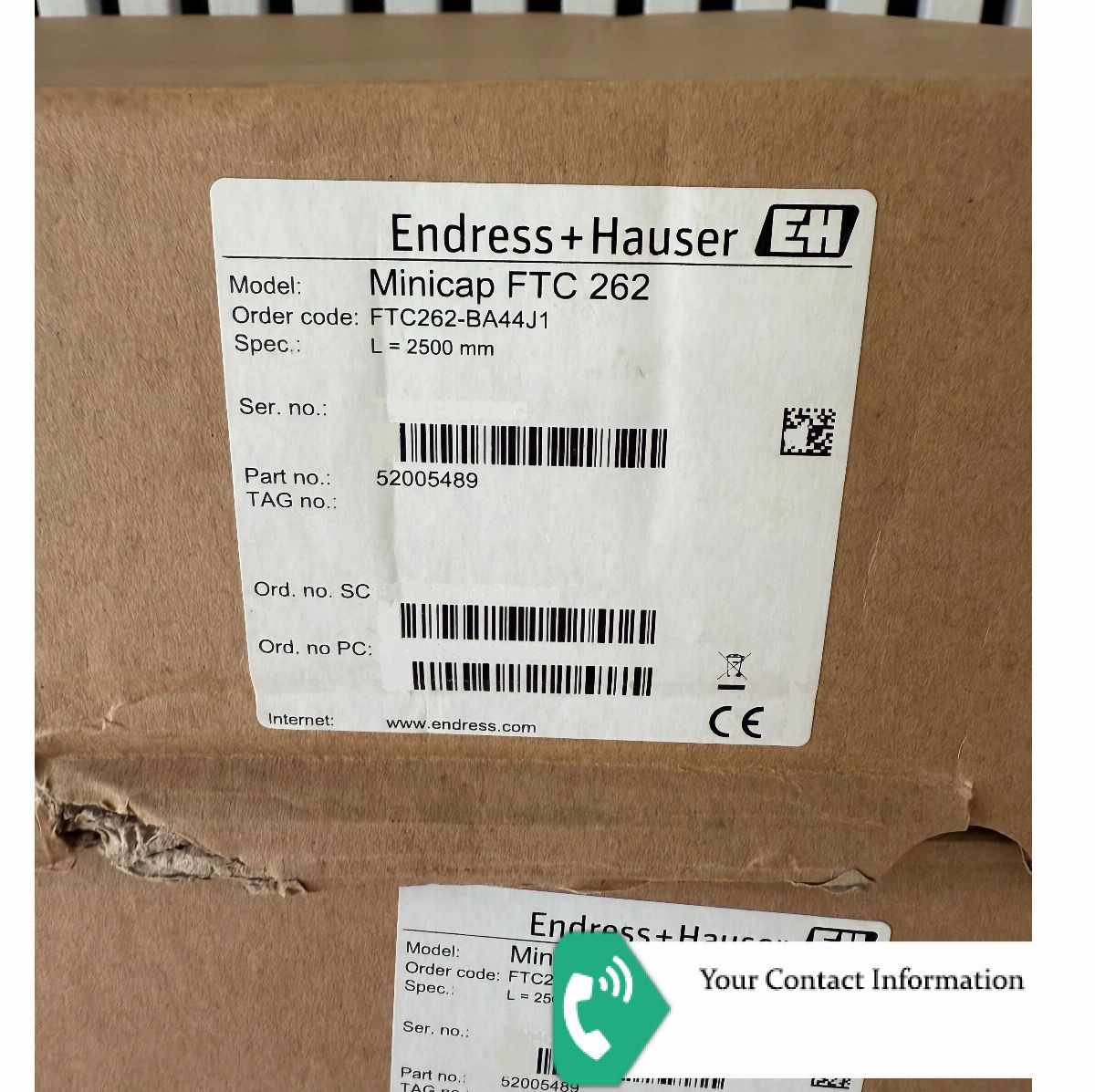 سطح سنج مدل FTC262-BA44J1 برند Endress+Hauser