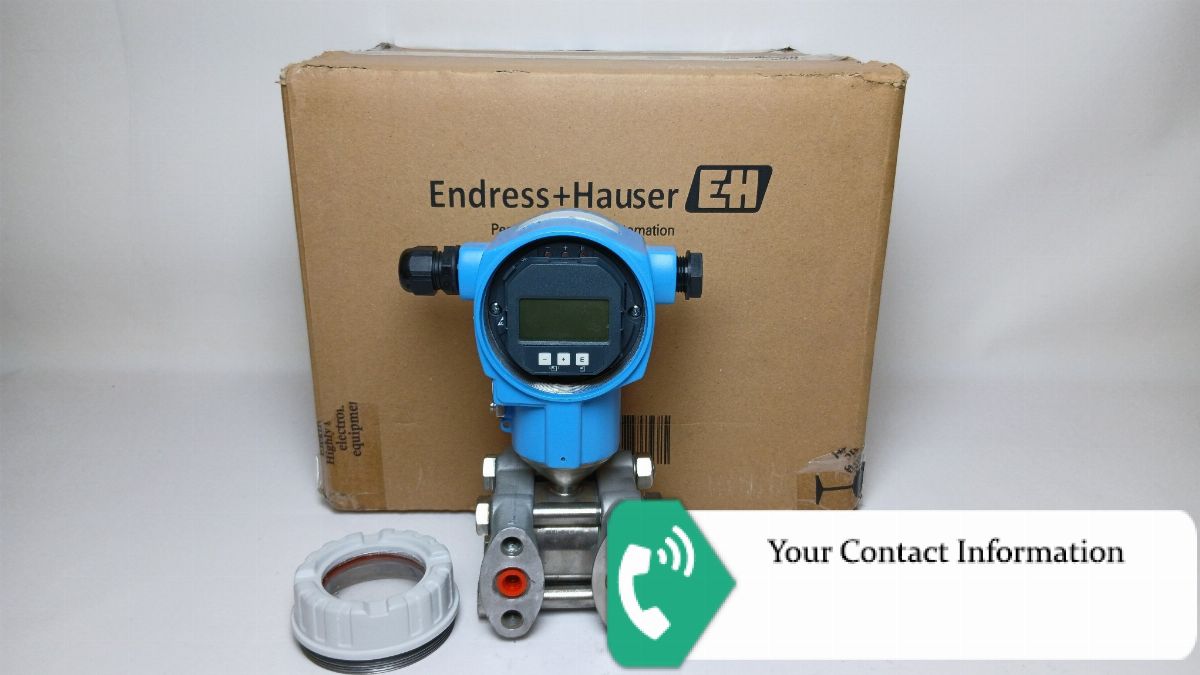 ترانسمیتر فشار مدل PMD75-1BA7D21DCAU PRESSURE برند Endress+Hauser