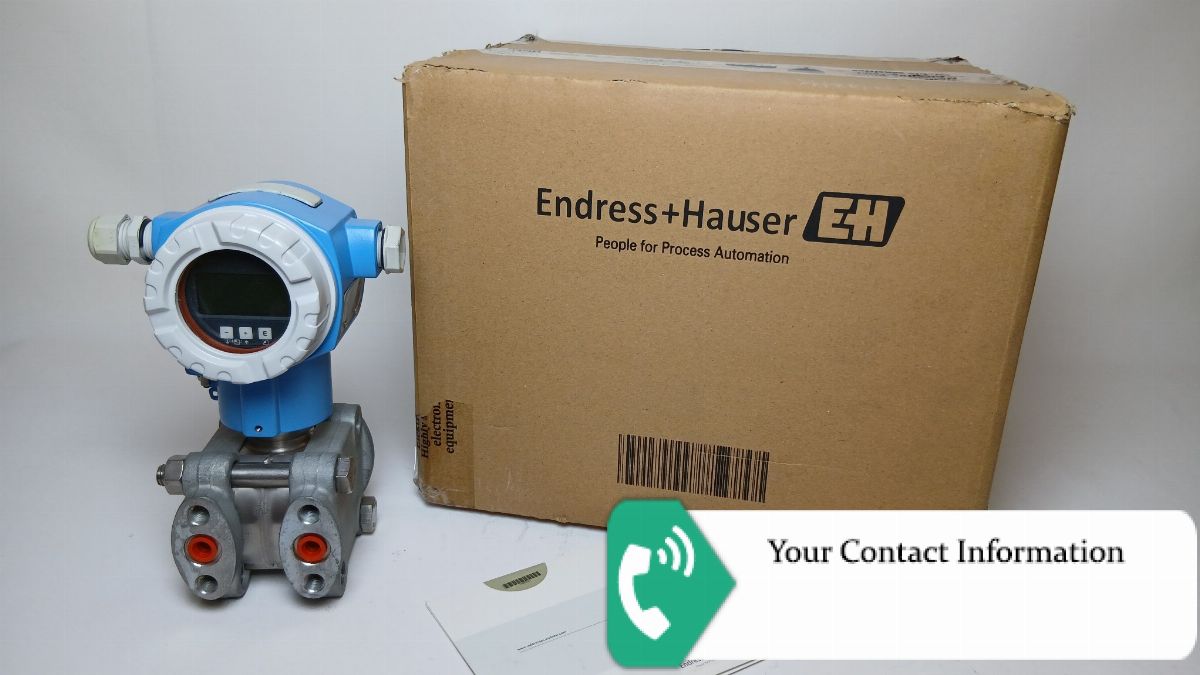 ترانسمیتر فشار مدل PMD75-ABC7B21BAAA Deltabar برند Endress+Hauser