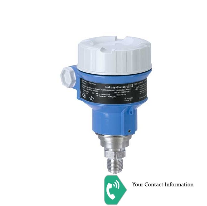 ترانسمیتر فشار مدل PMP51-AA22ID1MDJRKJA1+JAPA برند Endress+Hauser