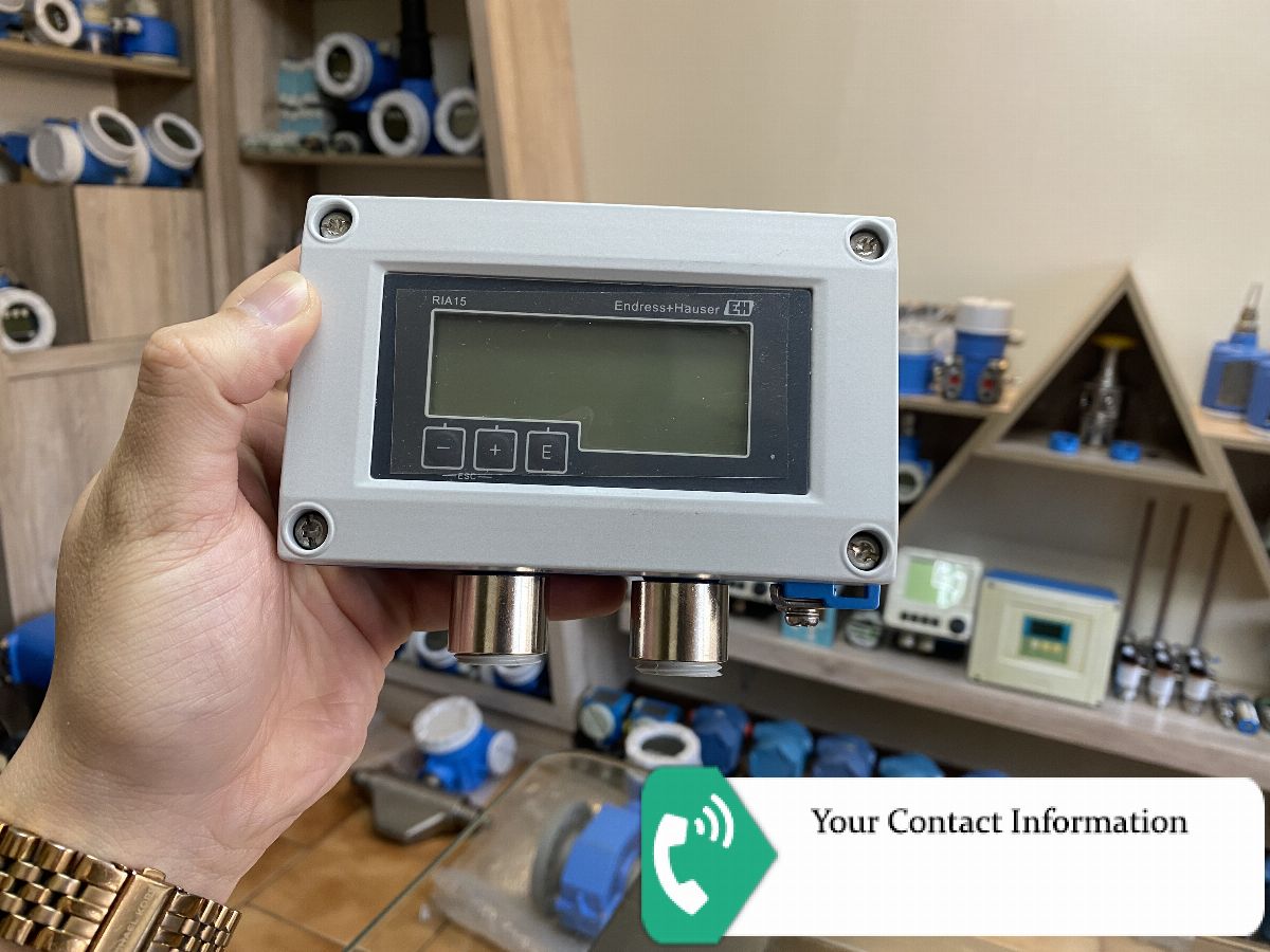رکوردر و نمایشگر مدل RIA15-AAB1 برند Endress+Hauser