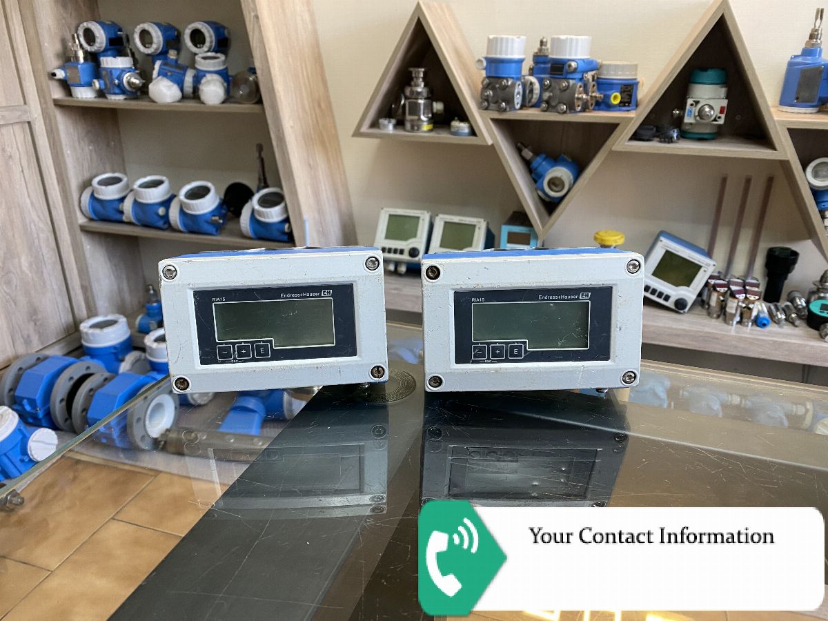 رکوردر و نمایشگر مدل RIA15-BAB2+KJPB برند Endress+Hauser