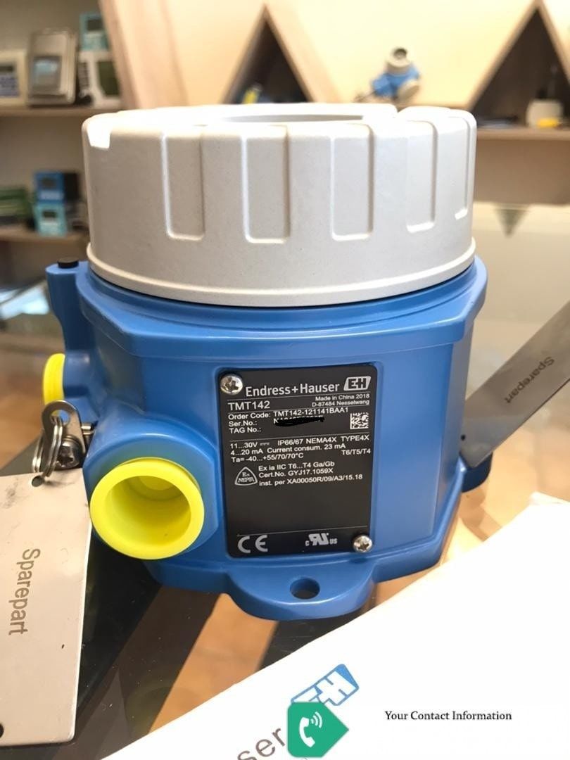 ترانسمیتر دما و رطوبت مدل TMT142-121141BAA1 برند Endress+Hauser