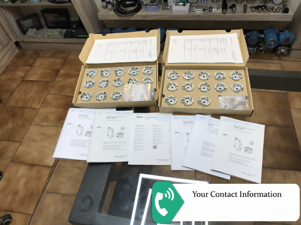 ترانسمیتر دما و رطوبت مدل TMT82-1395/101 برند Endress+Hauser