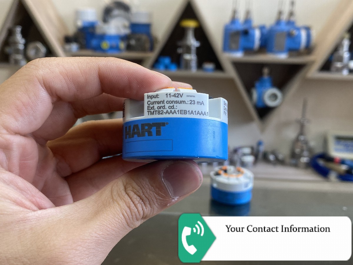 ترانسمیتر دما و رطوبت مدل TMT82-AAA1EB1A1AAA1 برند Endress+Hauser