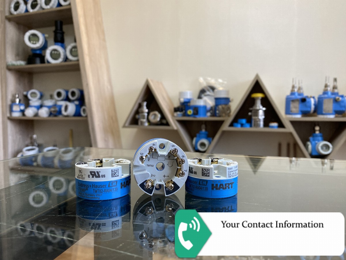 ترانسمیتر دما و رطوبت مدل TMT82-AAA2AC1A1AAA1 برند Endress+Hauser
