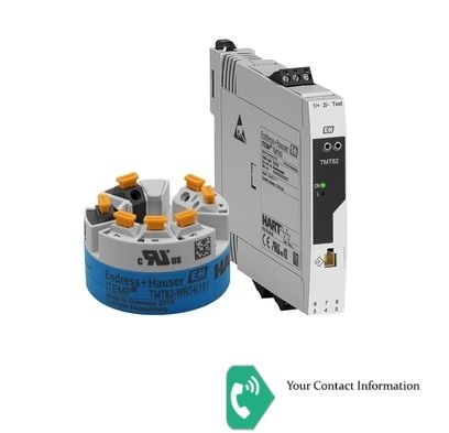 ترانسمیتر دما و رطوبت مدل TMT82-AAA2AC1A1AAA1+LA برند Endress+Hauser
