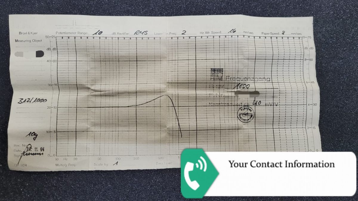 ارتعاشات مدل B12/1000 برند HBM