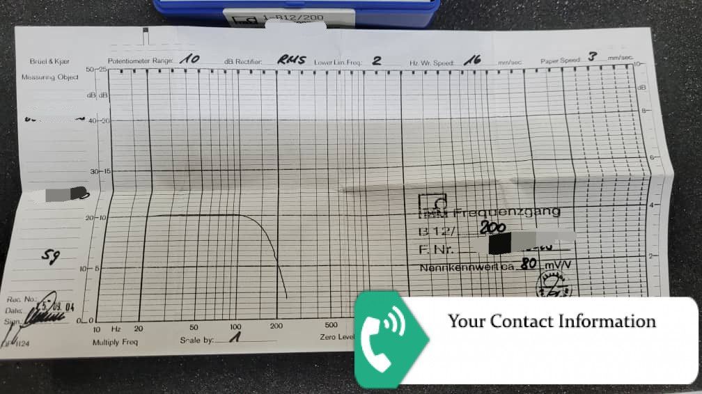 ارتعاشات مدل B12/200 برند HBM