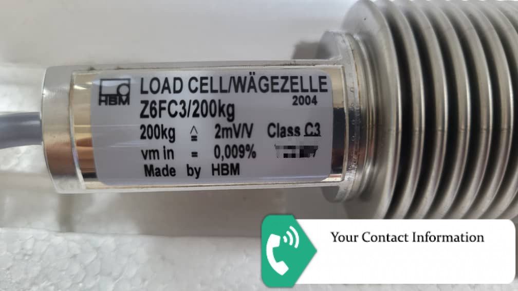 لودسل و گشتاور مدل Z6FC3 / 200kg برند HBM