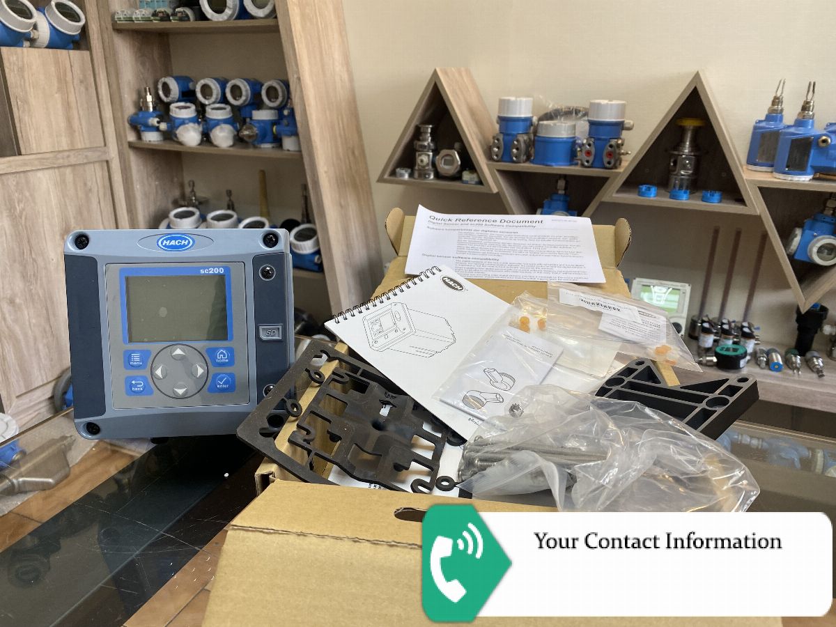 آنالایزر PH ORP Conductivity DO مدل SC200 برند Hach