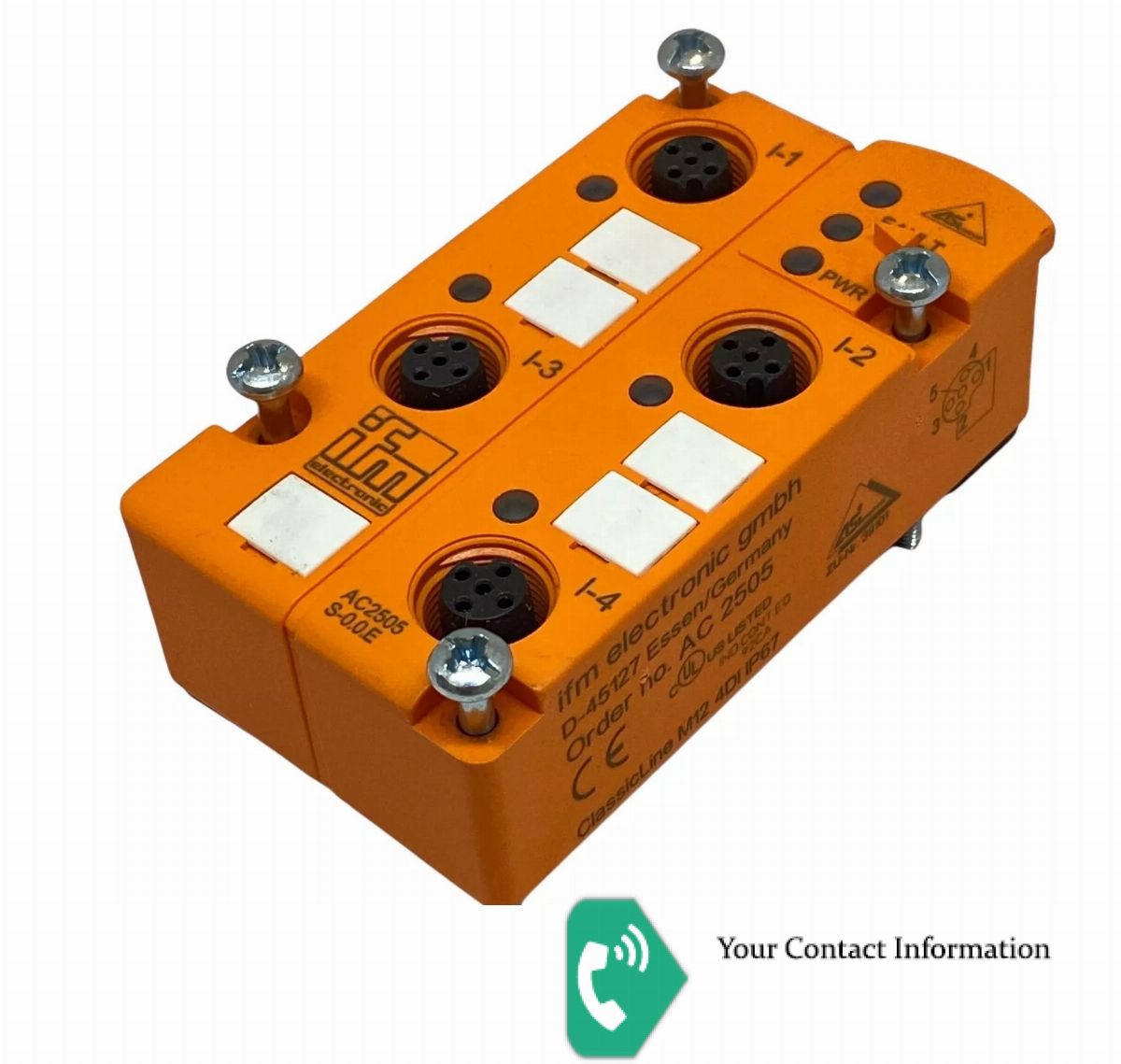 برق قدرت  مدل AC2505 برند IFM
