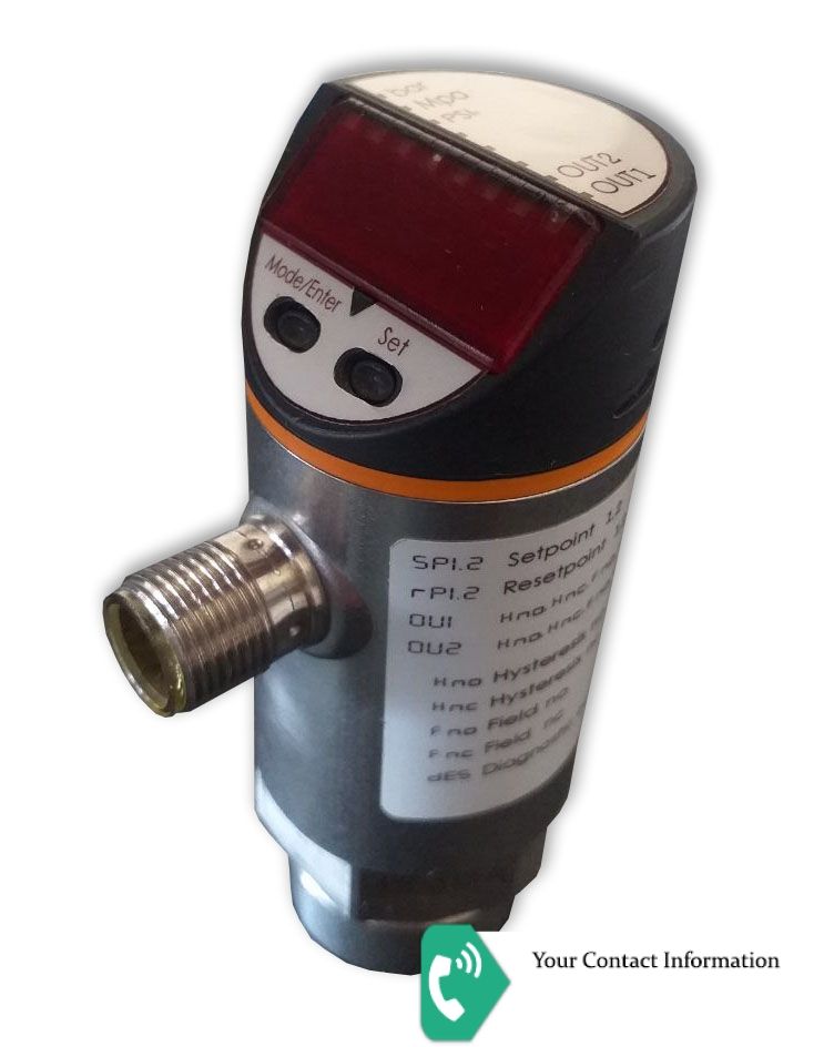 ترانسمیتر فشار مدل PN7003 برند IFM