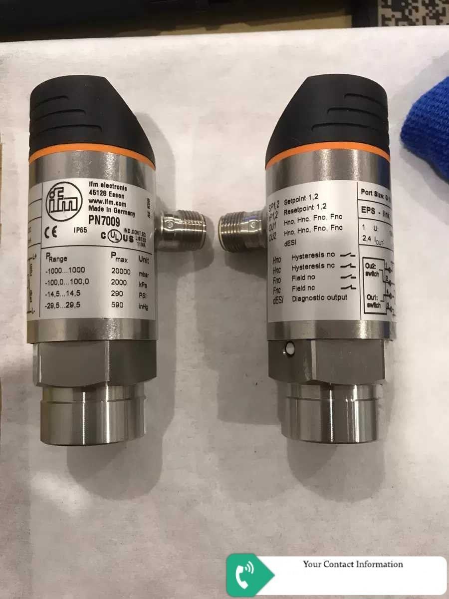 ترانسمیتر فشار مدل PN7009 برند IFM
