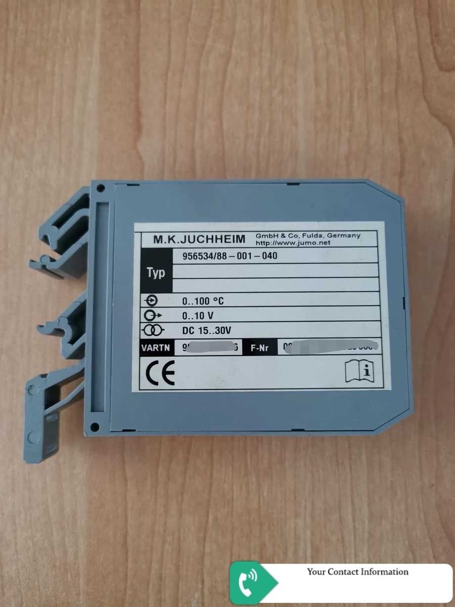 ترانسمیتر دما و رطوبت مدل 956534/88-001-040 dTRANS T03 TU برند Jumo