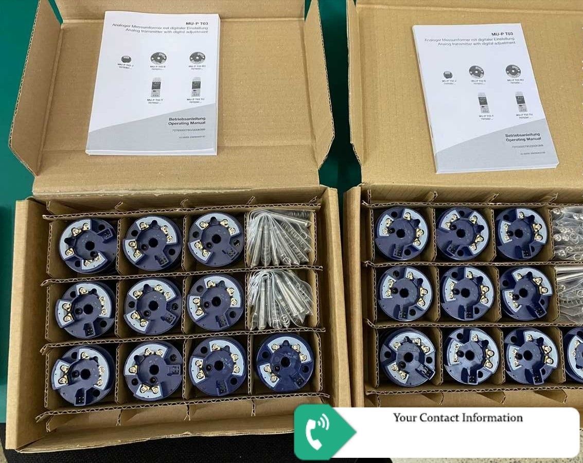 ترانسمیتر دما و رطوبت مدل dTRANS T03 برند Jumo