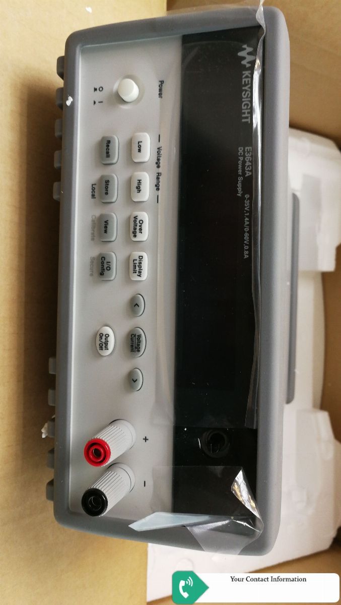 تجهیزات کالیبراسیون و پرتابل مدل E3643A برند KEYSIGHT