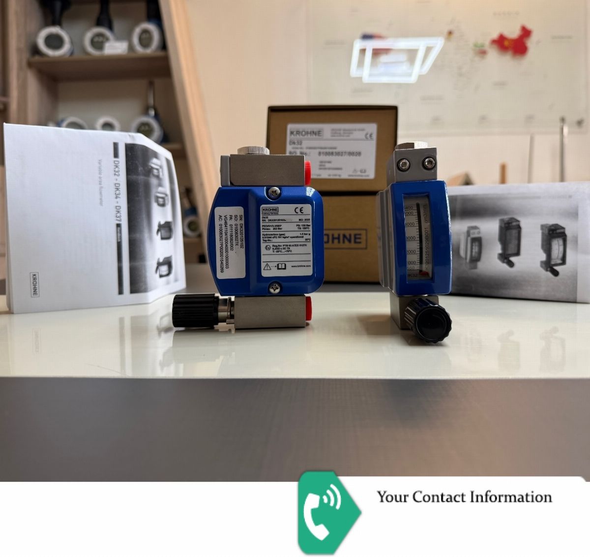 فلومتر مدل DK32 برند KROHNE