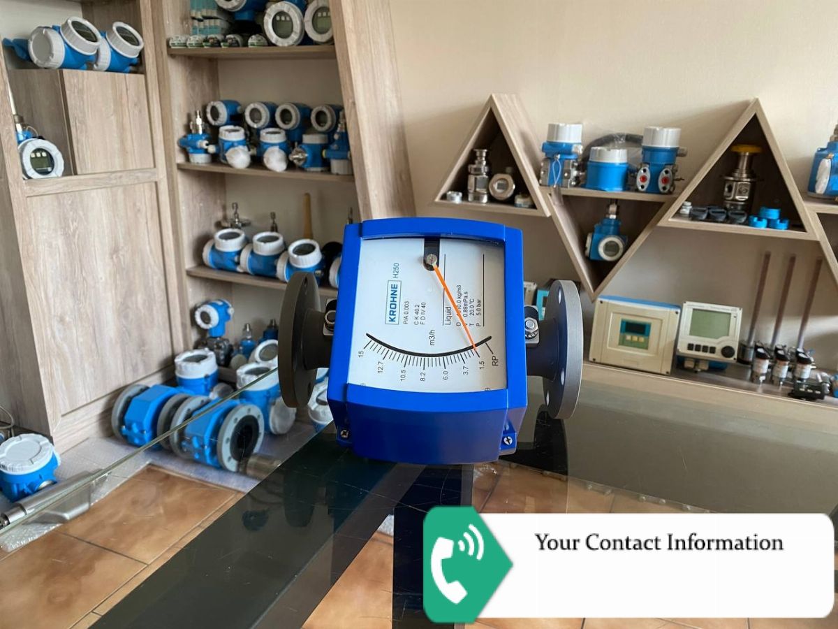 فلومتر مدل H250/RR/M9 FLOWMETER H250 برند KROHNE